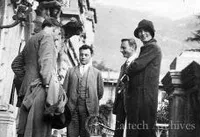 Wolfgang Pauli with several other people