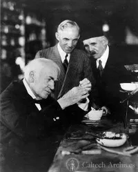 Thomas A. Edison, Henry Ford and Francis Jehl