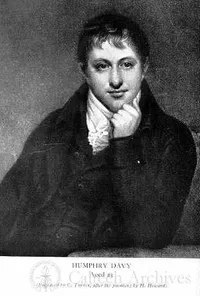 Humphry Davy, aged 23