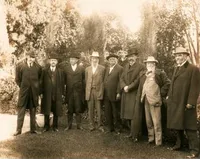 G.E. Hale, J. Muir, Hooker, A. Carnegie, J.A.B. Scherer