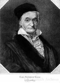 Carl Friedrich Gauss, 1777-1855