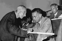 J. Robert Oppenheimer in his later years