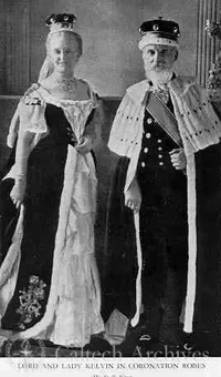 Lord and Lady Kelvin in coronation robes