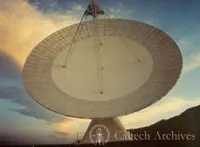130-foot radio telescope