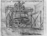 120-inch grinding and polishing machine