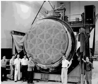 120-inch disc with group