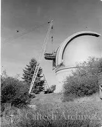 48-inch Schmidt telescope testing hoist rigging