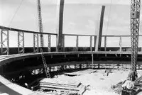 200-inch dome construction
