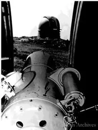 18-inch Schmidt Telescope looking through shutters